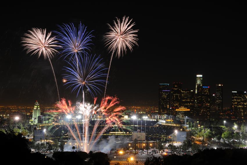 Donde ver los fuegos artificiales del 4 de julio en Miami
